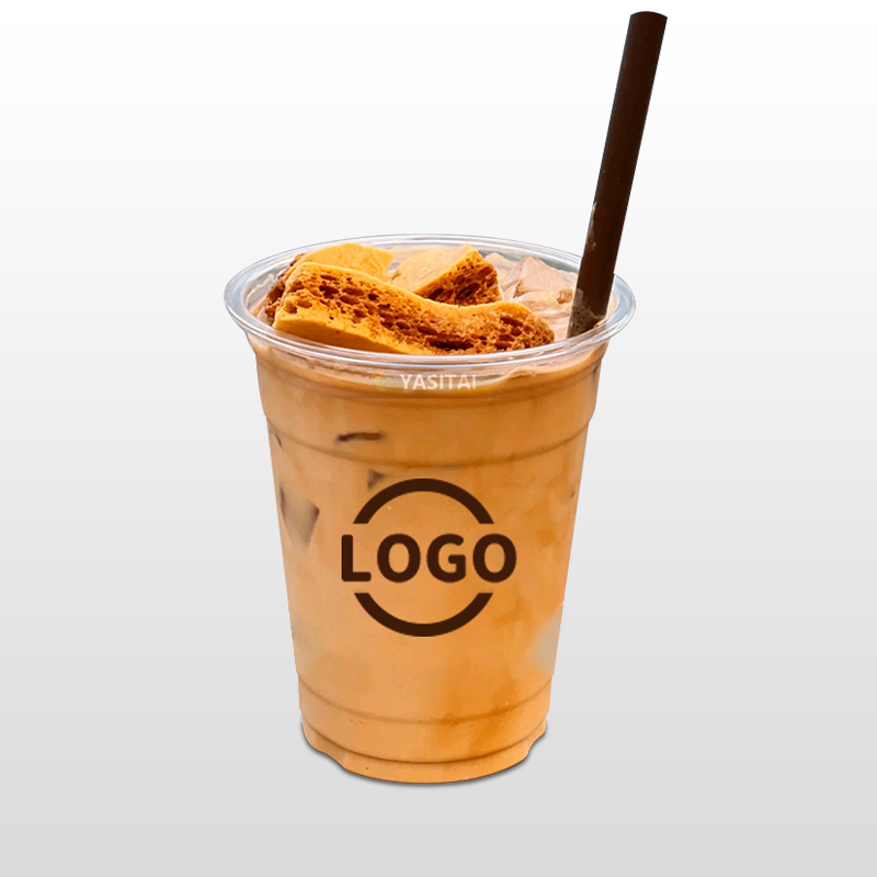 Пластиковые стаканы для Bubble Tea 12/16/20 унций