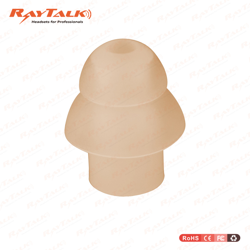 Soft Rubber Ear Buds Replacement 3 Layers Mushroom Type Ear Tips