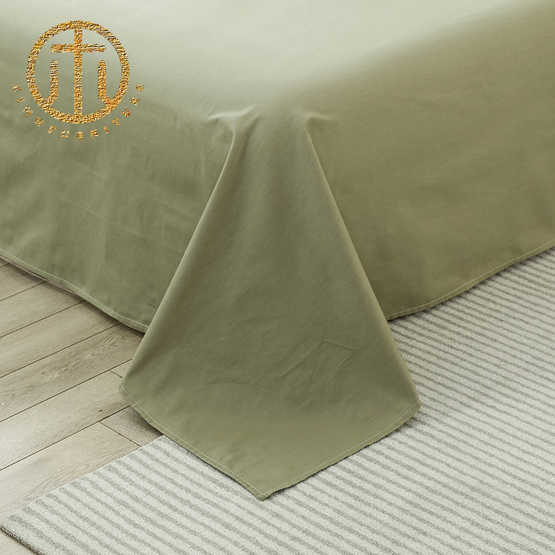 Pure Cotton Custom Color Coverlet with Two Pillowcases