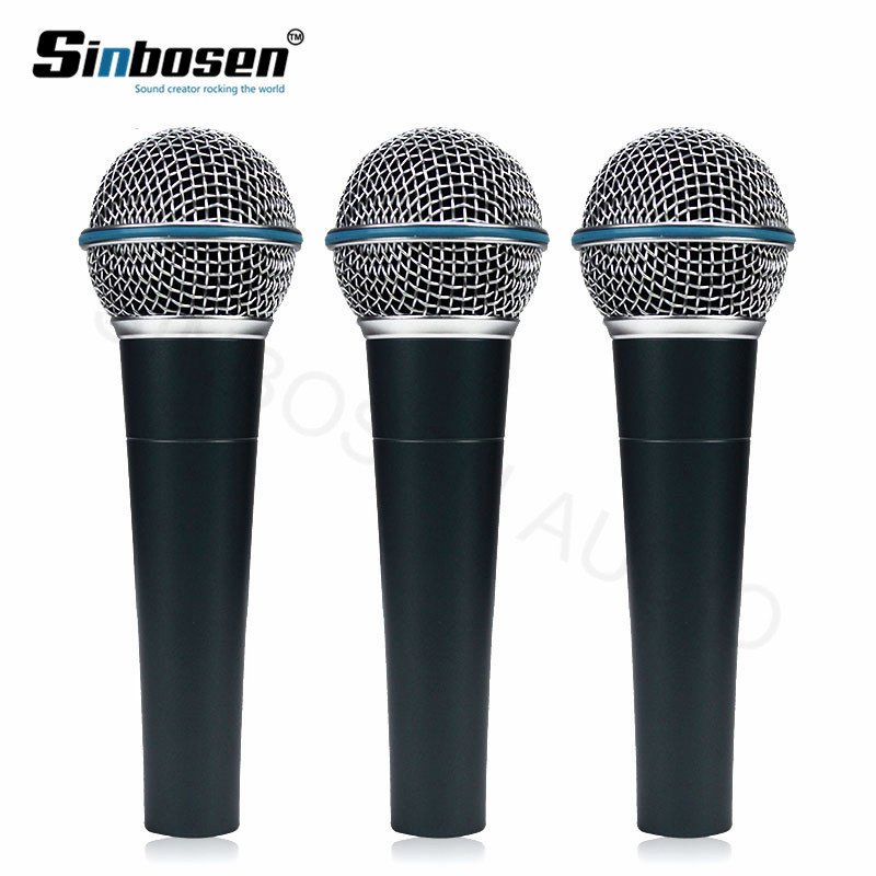 Sinbosen Wired Microphone Dynamic Super Heart Shape Karaoke Microphone