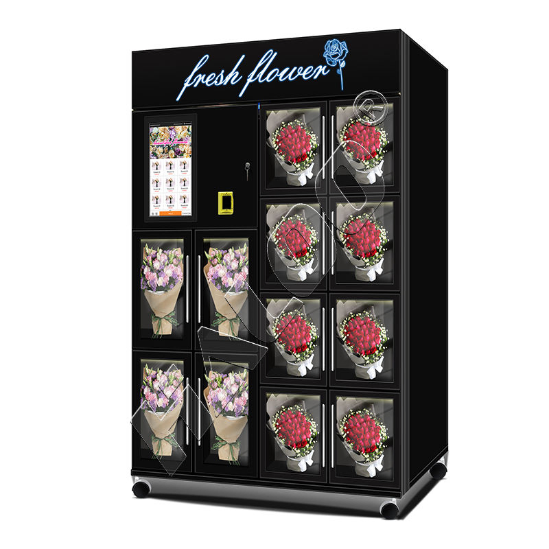 110/220V 50/60Hz Refrigerated Fresh Flower Vending Machine Automatic Vending Flower Machine