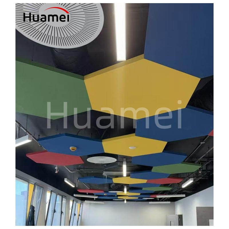 Custom Design Decorative Hanging Soundproof Cloud Suspended Ceiling Acoustic Panels