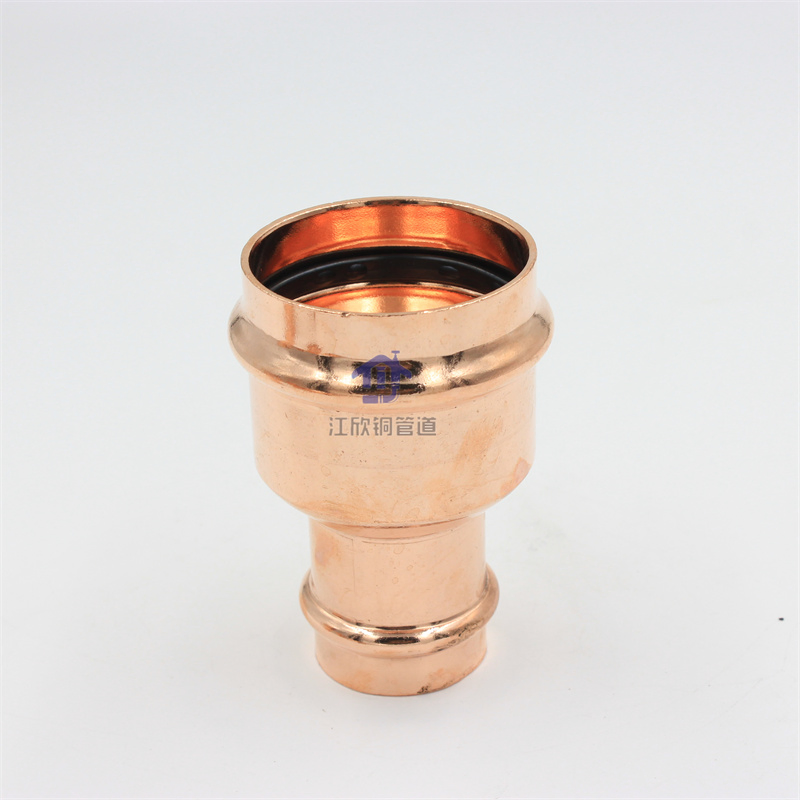 Manufacturer F*F Reducer Copper V-Profile Press Coupling Series for Refrigeration System