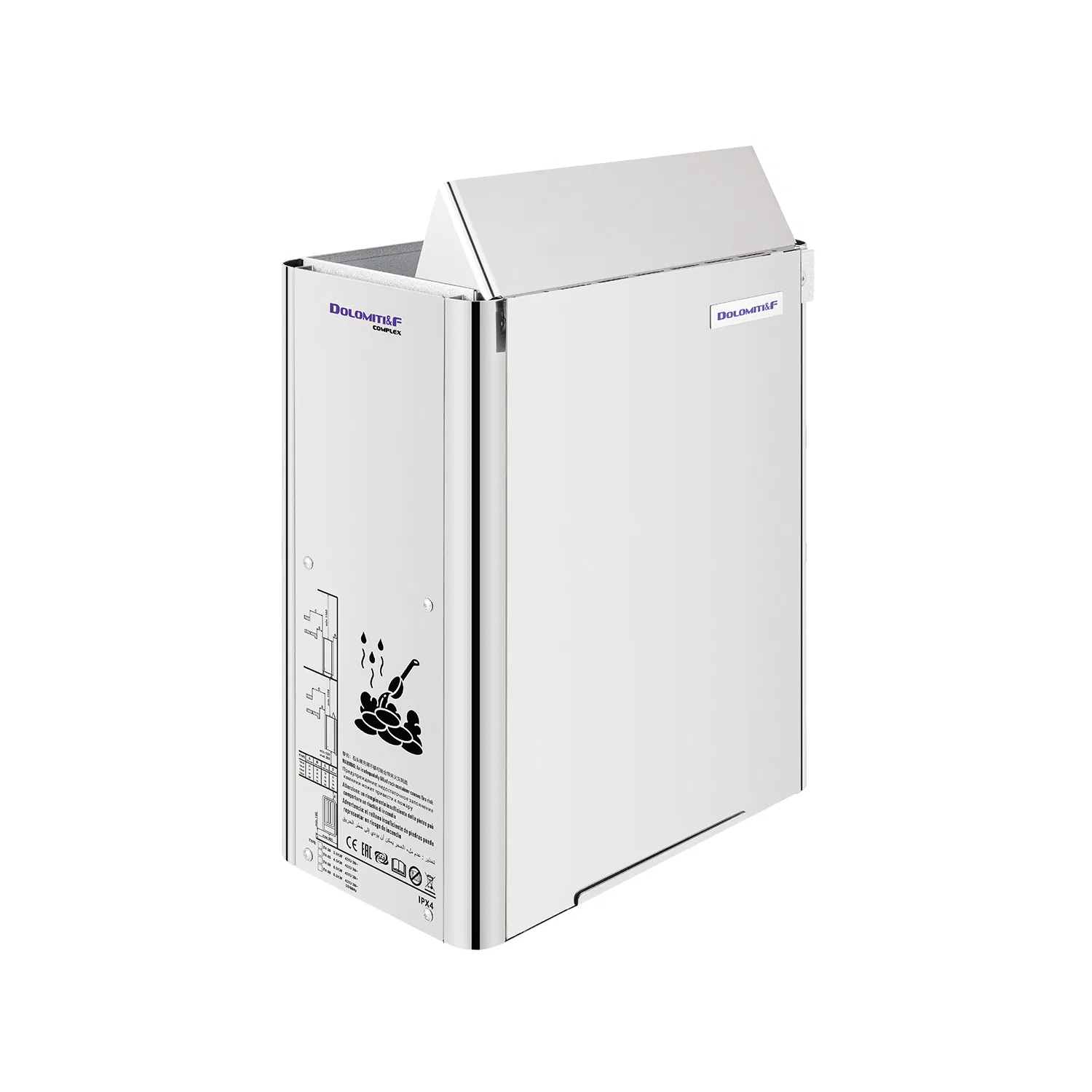 Мощный регулируемый обогреватель для сауны