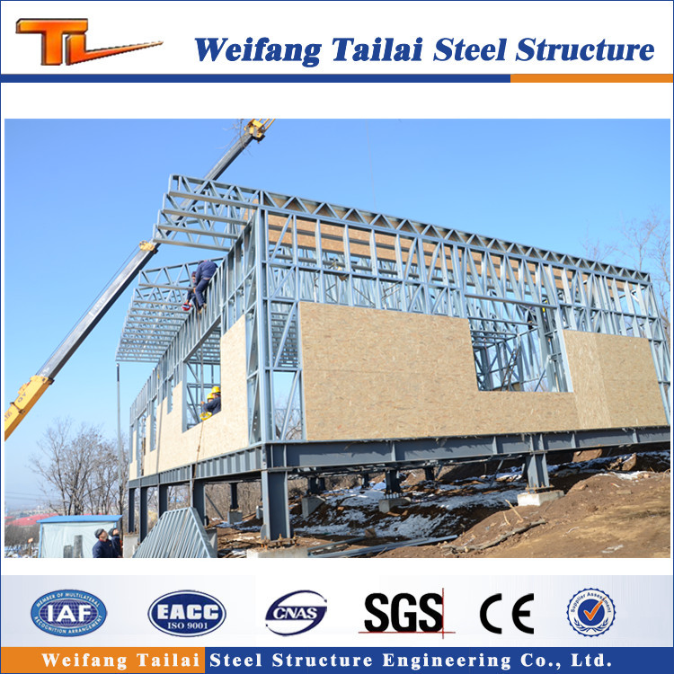 Prefabricated House Light Steel Structure Passive House Prefabricated Light Steel Villa