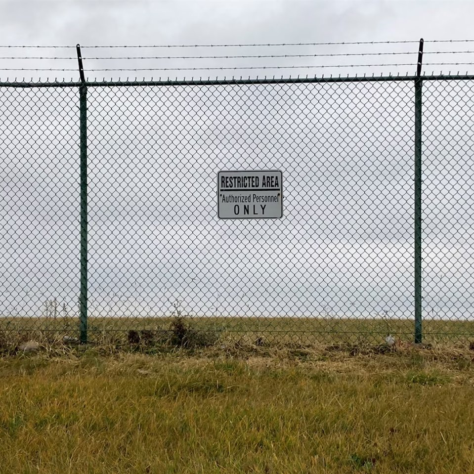 Chain Link Airport Fence Panel Steel Airport Security Perimeter Fencing Manufacturers