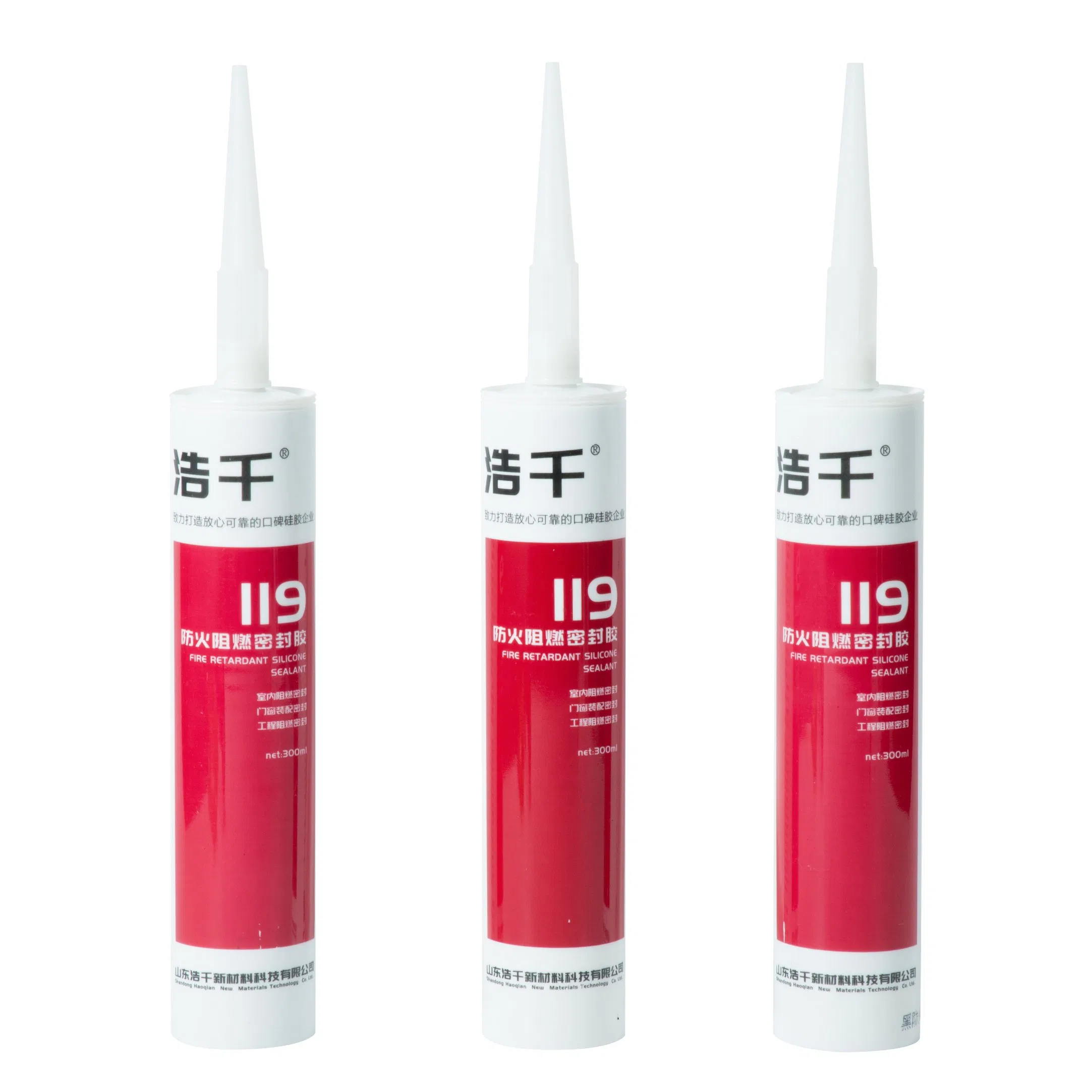 Fireproof for Window Multiple Using Neutral Silicone Sealant