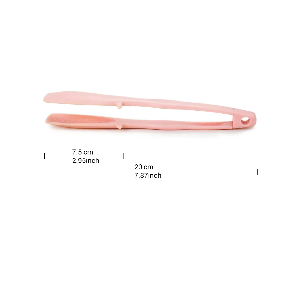 Plastic Kitchen Anti-Slip Food Tongs Suitable for Barbecued Salads and Oily Foods