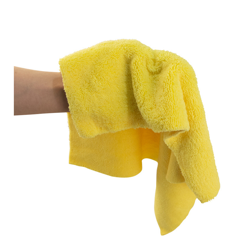 All-Purpose Fast Drying Ultra Thick Plush Microfiber Household Cleaning Car Washing Terry Towel