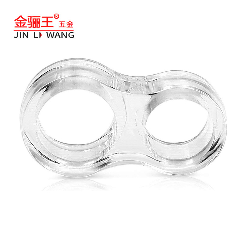 Door Hardware Fittings Transparent PVC Door Handle Buffer Door Stoppers