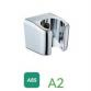 Luxury Chrome Shower Head with Adjustable Settings and Durable Holder