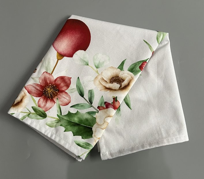 Custom Printed Christmas Napkins