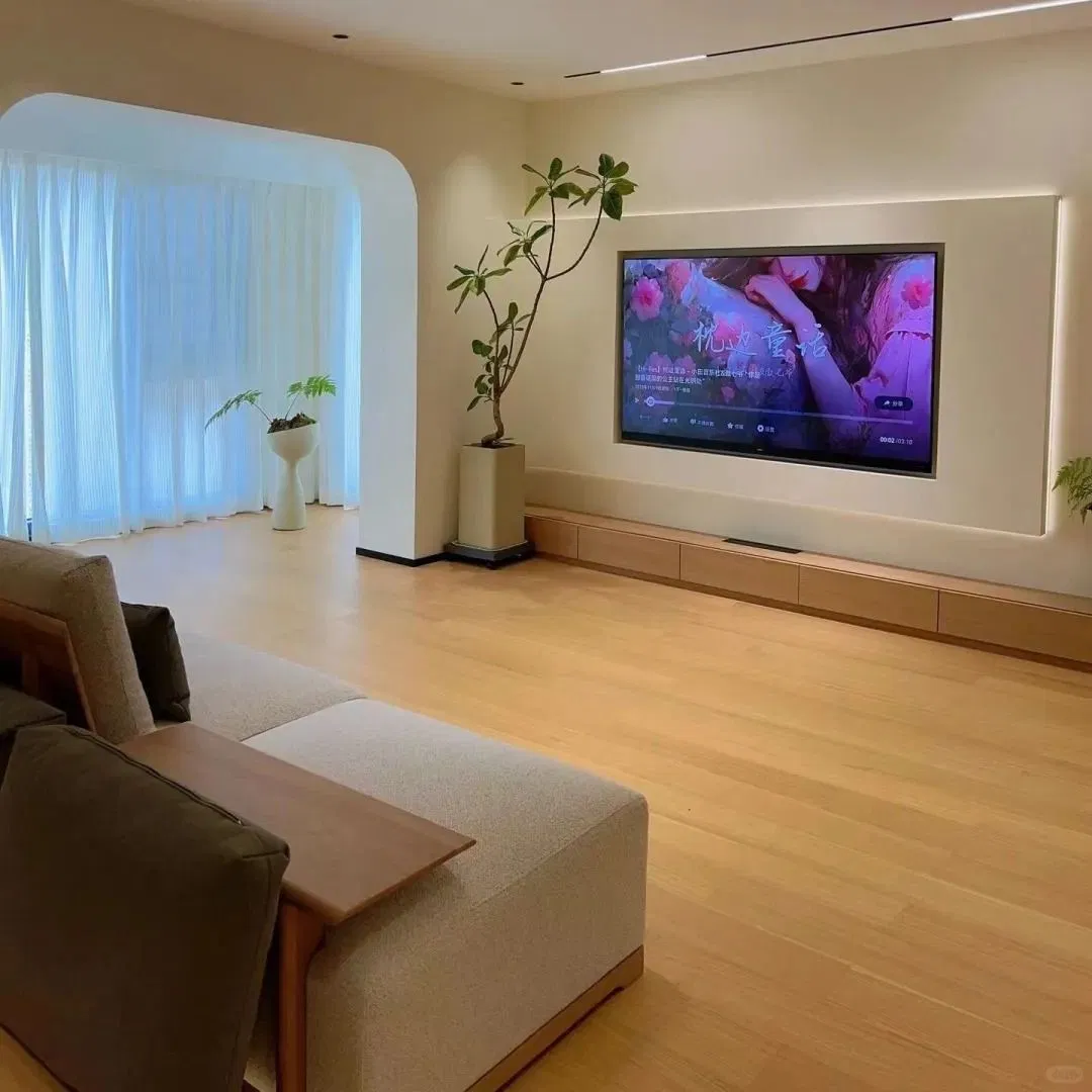 Indoor Wooden Flooring with Natural Wood Wind