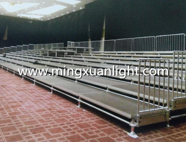 Indoor Outdoor Aluminum Bleachers Seating Stadium Grandstand