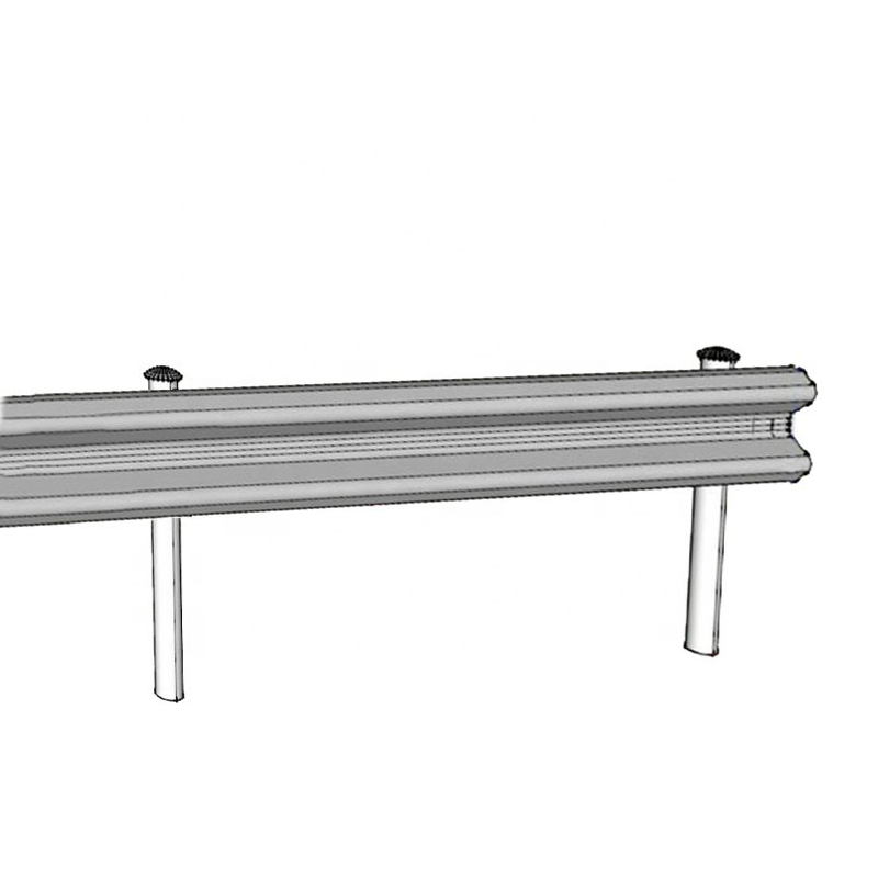 304 Stainless Steel Galvanized Composite Pipe Highway Bridge Guardrail Used for Isolation and Safeguarding