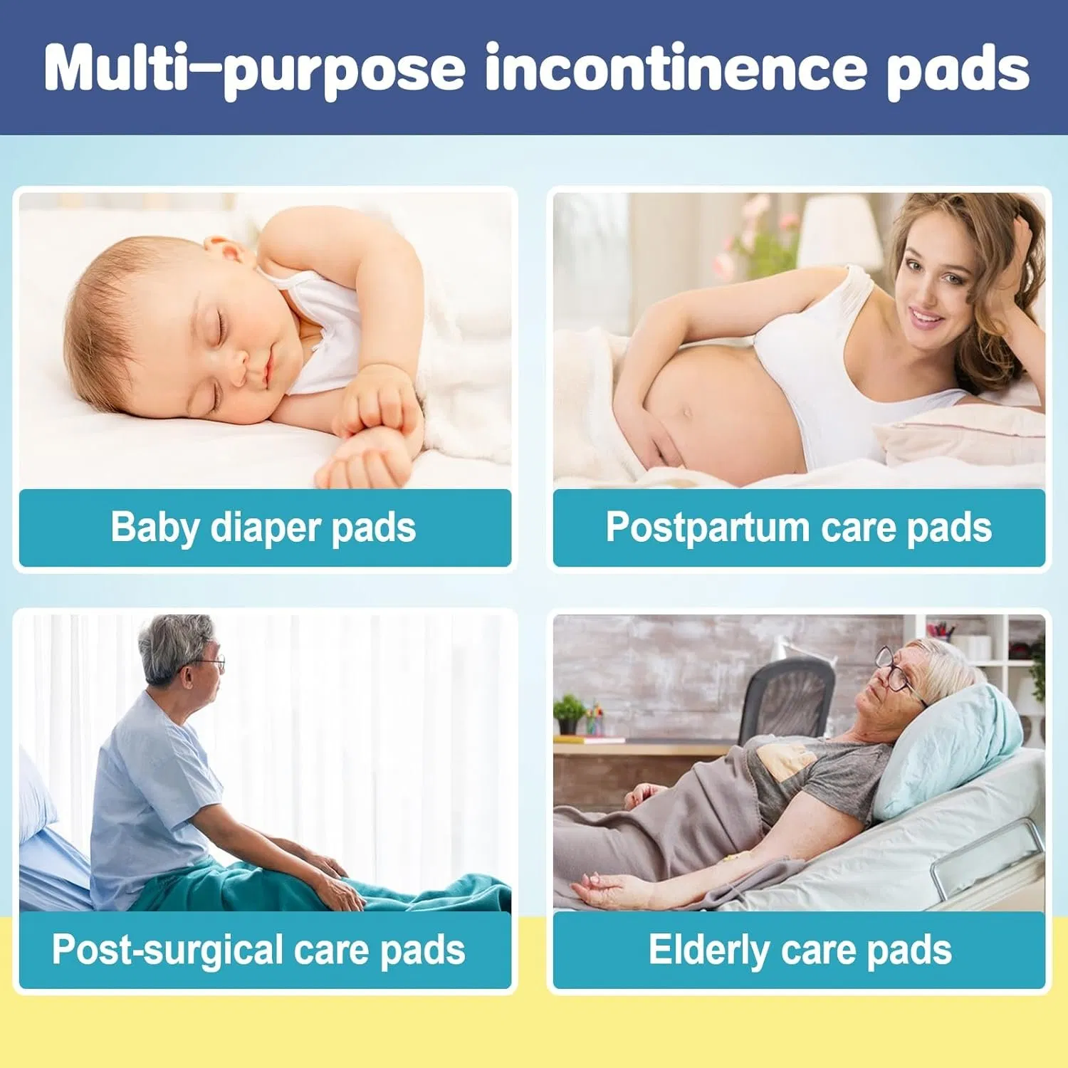 Innocent Bed Pad Incontinence Underpad Pet training Pad with Multiple Use