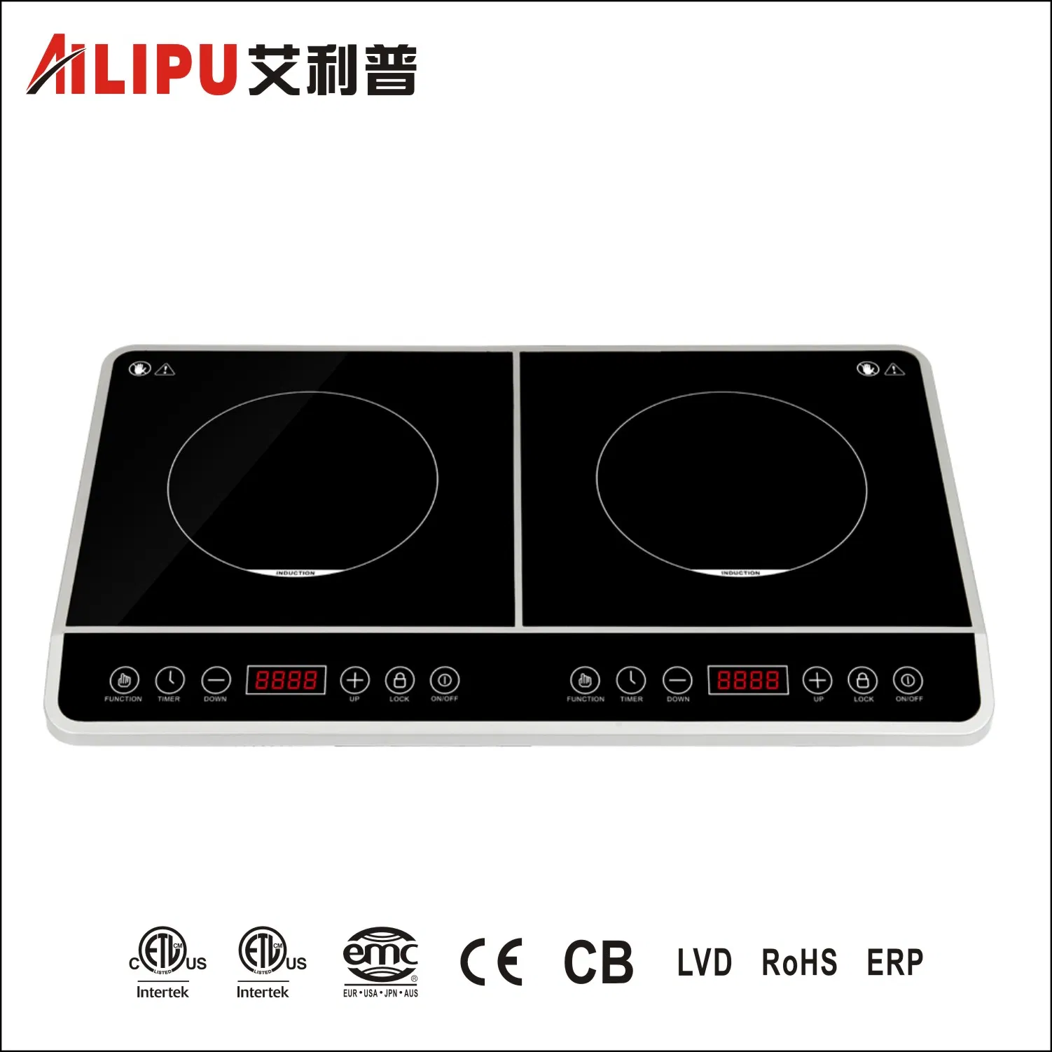 CE/CB Portable Double Induction Cooker/Induction Hob