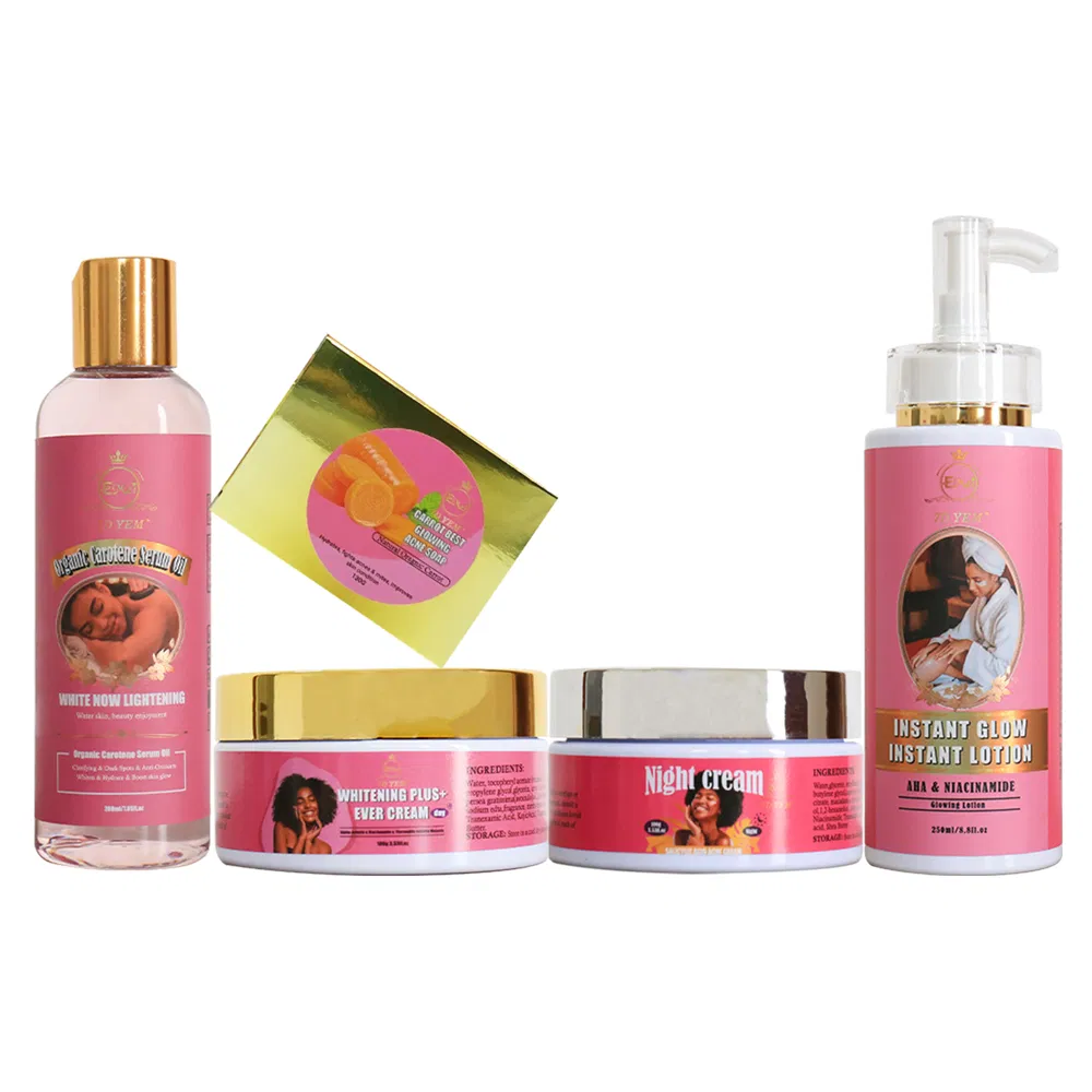 Best Skin Whitening Natural Carrot Vitamin a Vitamin C Glutathione Best Skin Lightening Whitening Kits