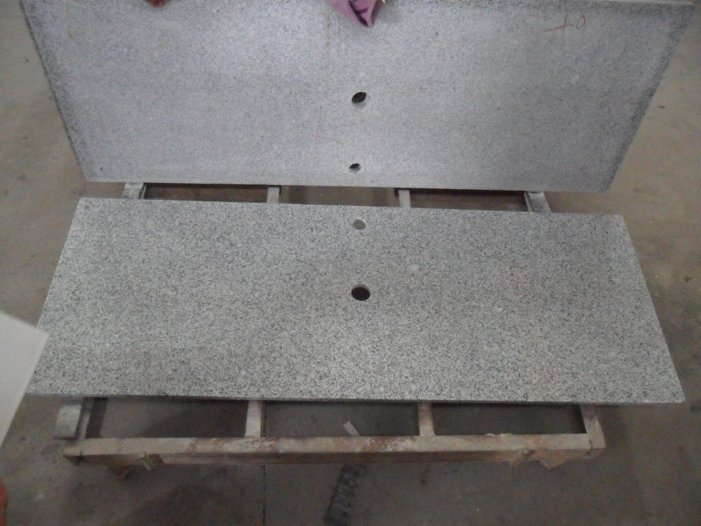 Most Popular Vanity Top Natural Granite Bianco Sardo G623 Factory Price Big Slabs Countertop