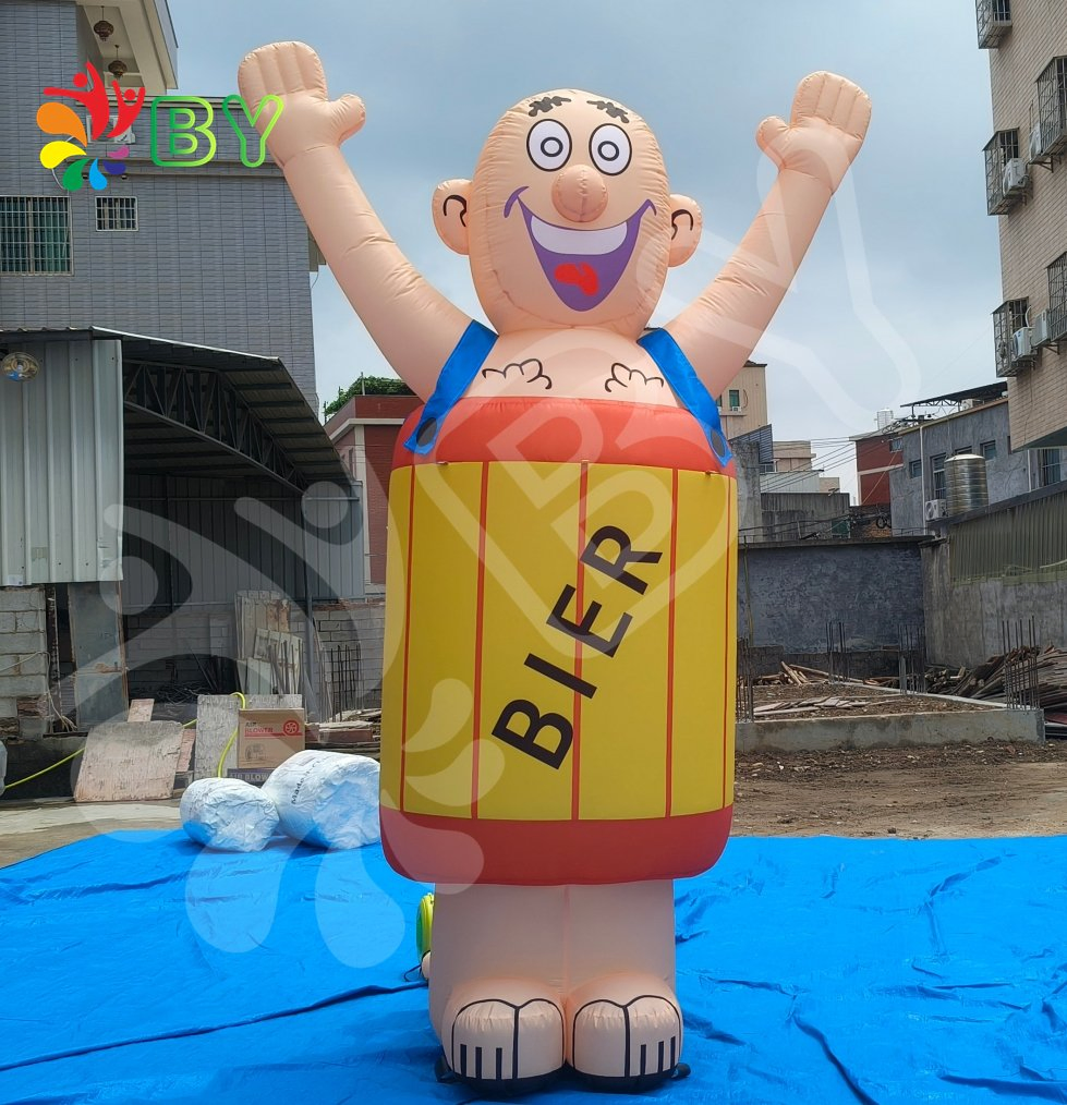Holland Cartoon Balloon Colorful Inflatable Sarah Giant Air Balloon with Age Printing
