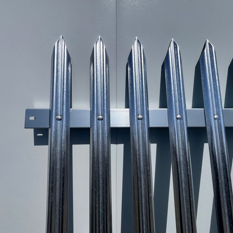 Hot Dipped Galvanized Steel Palisade Fencing for Papua New Guinea