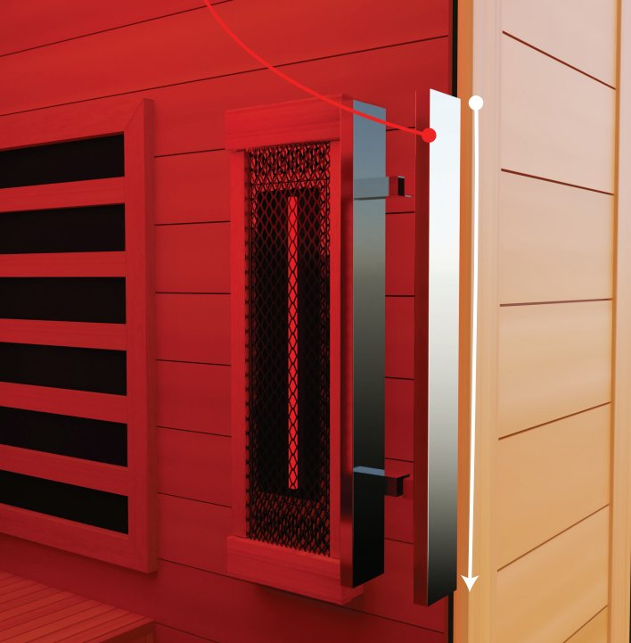 Инфракрасная сауна премиум-класса на 12 человек