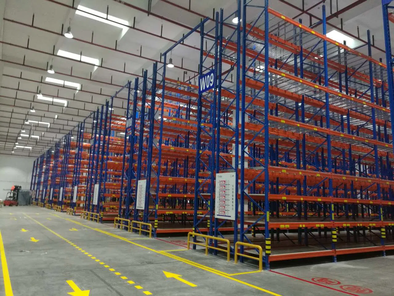 50.8mm Pitch Warehouse Q345 Racking Beam Pallet Racking with Ce