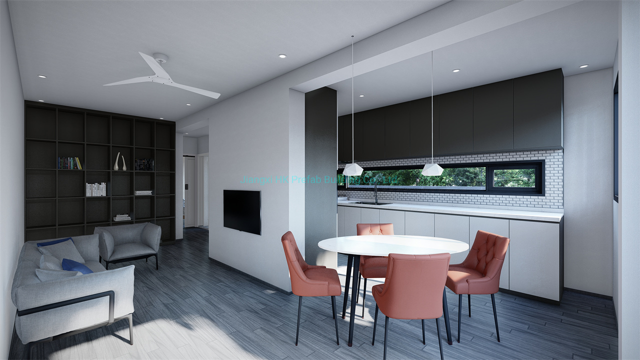 Long Lasting Prefab Modualr Steel Structure Modern Luxury Container Apartment /Villa /House.