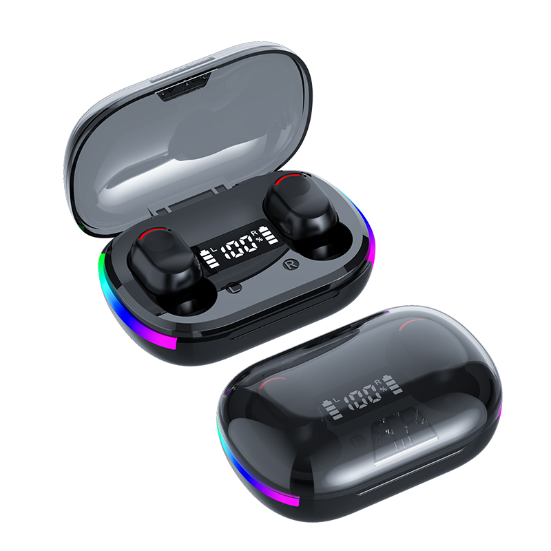 Наушники TWS K10 с LED-дисплеем, Bluetooth 5.3, влагозащита