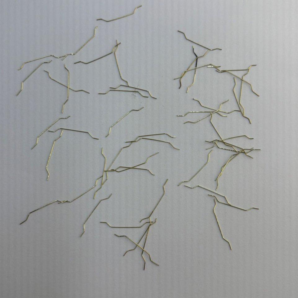 Diameter 0.2mm Length 20mm 304 Stainless Steel Straight Steel Fiber for Concrete Reinforcement Industrial Construction