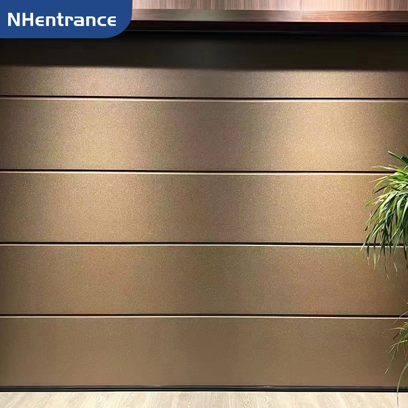 Residential and Commercial Garages Hot Sale High Strength Security Galvanized Weather Resistance Automatic Sectional Garage Door