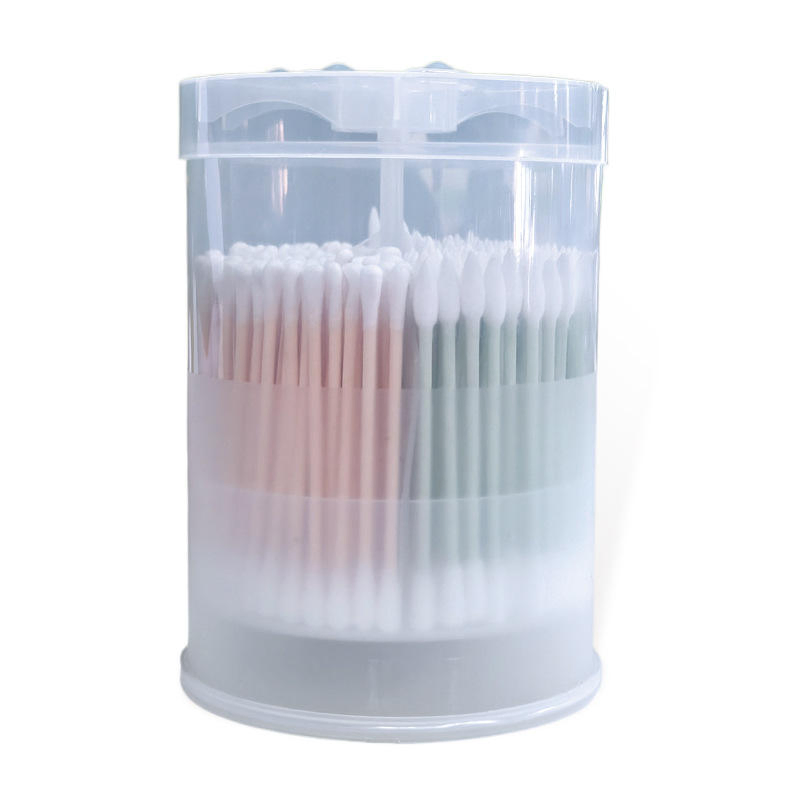 Cotton Swabs in Push-Type Boxes with Multiple Specifications.