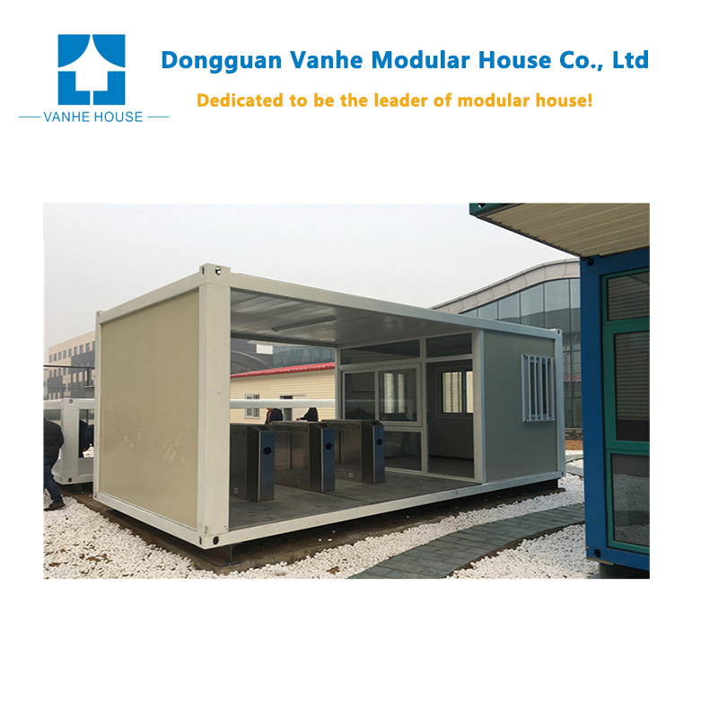 Cheap Quick Build Garage/Security Booth Container House Prefab Houses