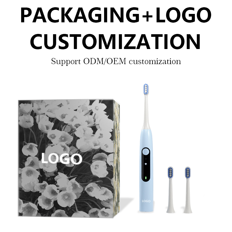 Electric Toothbrush OEM Factory Rechargeable Sonic Toothbrush with LED Display