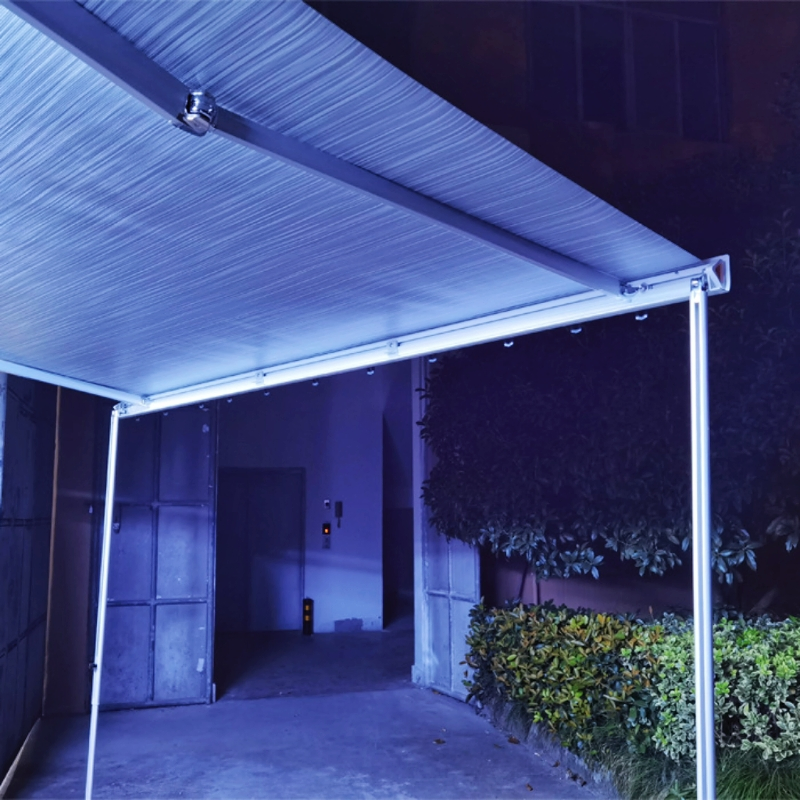 Best-Selling RV Exterior Remote Awning with Waterproof Cloth and Lighting