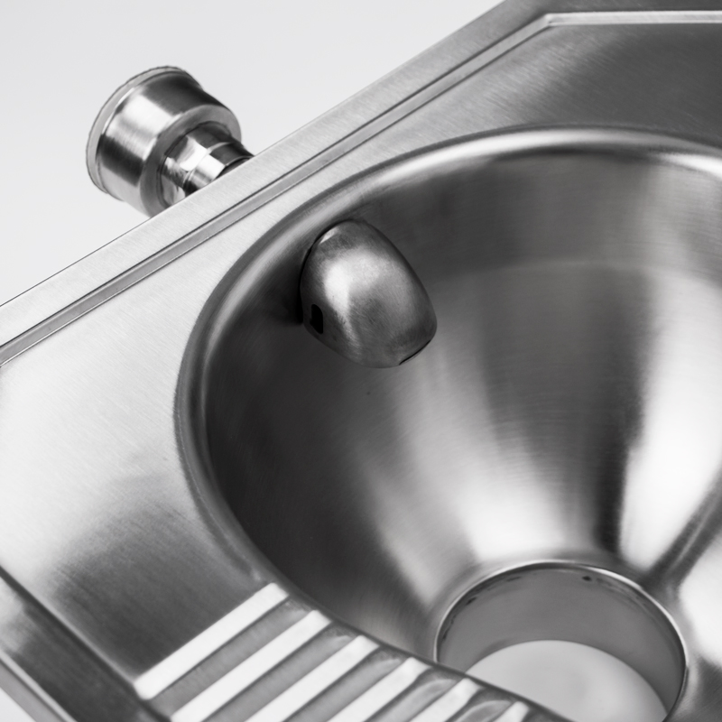 Stainless Steel Squatting Toilet with Anti-Slip Design for Commercial Restrooms