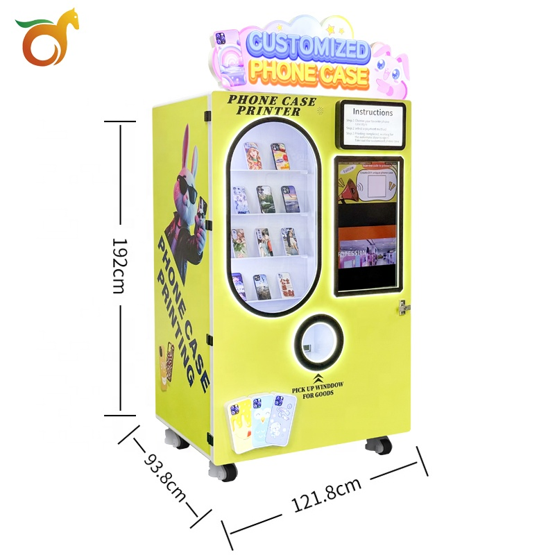 Recommend Fashionable Design New Materials Intelligent UV Phone Case Printing Vending Machine