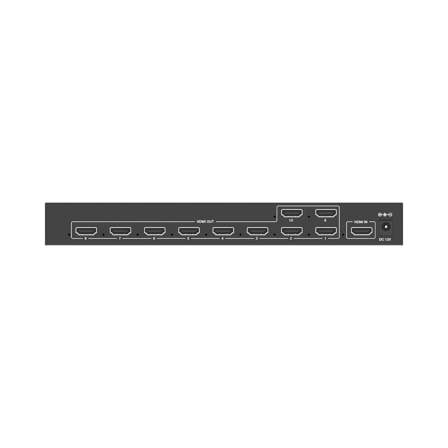 4K60Hz 4: 2: 0 4K30Hz HDMI Splitter 1X10 Hdr 3D EDID Function One in Four out Splitter HDMI 4K
