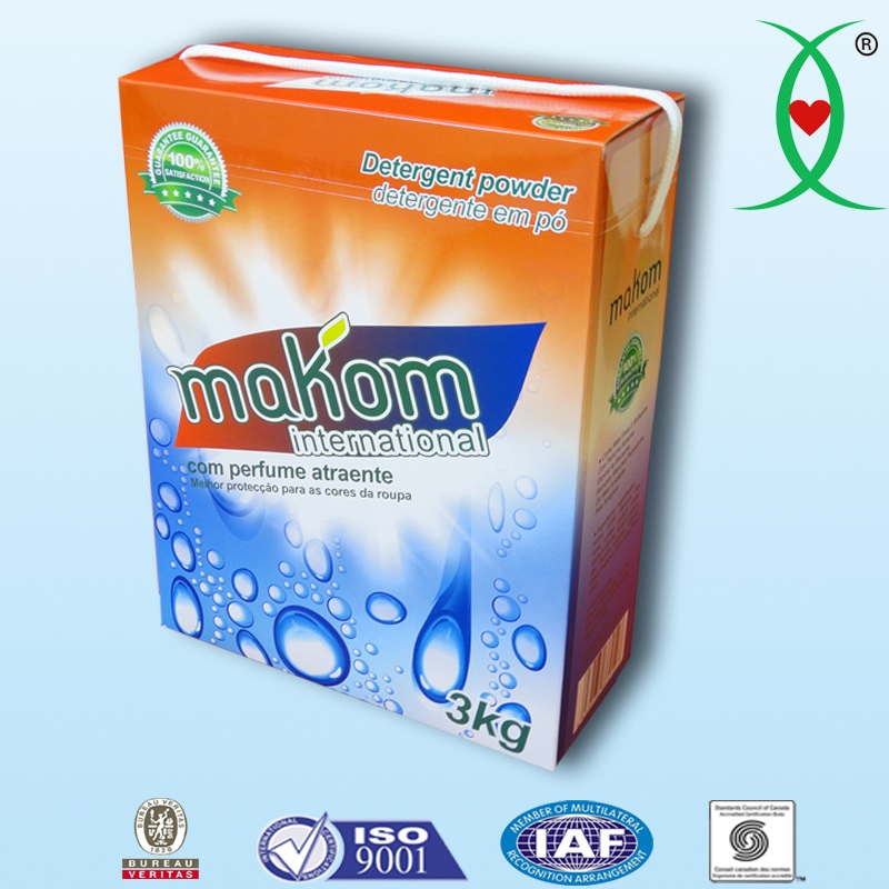 Biodegradable Natural Laundry Detergent in Concentrated Powder