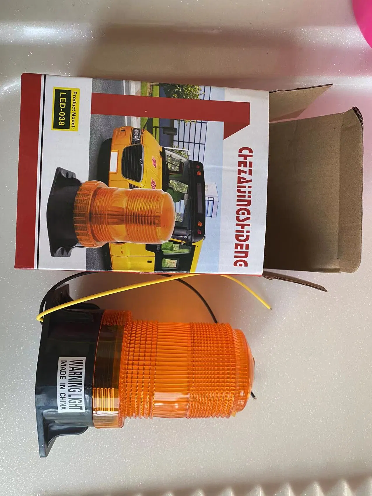 Водонепроницаемая светодиодная сигнальная лампа 12V/24V для грузовиков и спецтехники