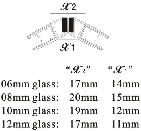Factory Shower Screen Rubber Plastic PVC Seal Strip for Shower Door