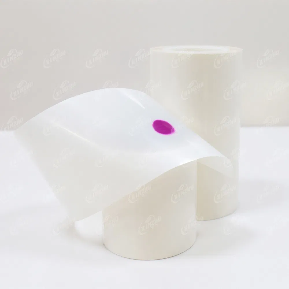 Factory Customized Pink Transparent Sticker Thermal PP Self-Adhesive Label Material