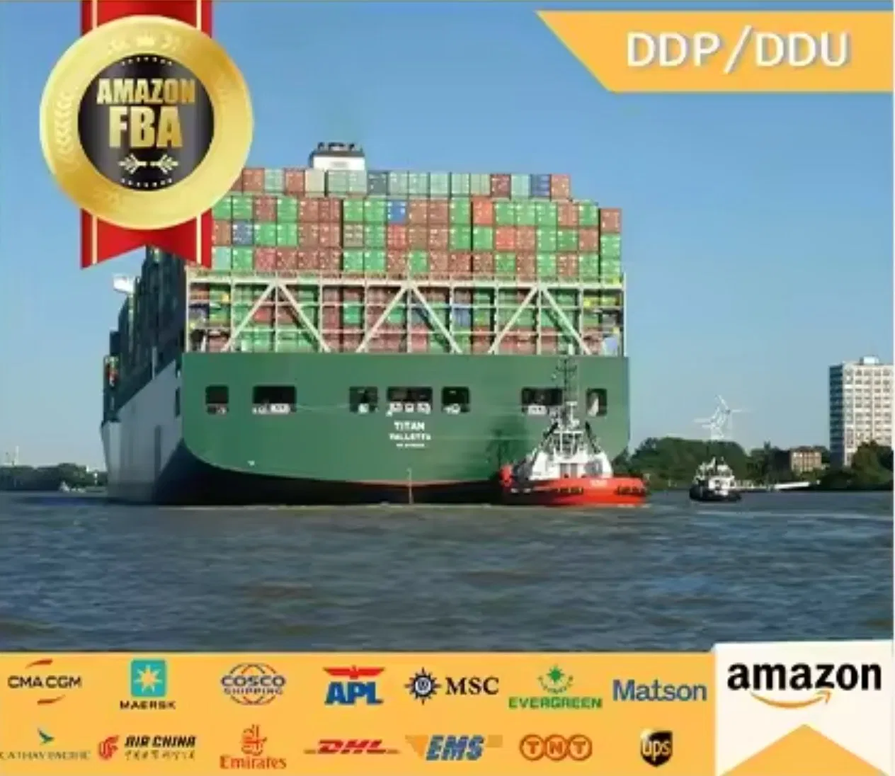 Door to Door Freight Forwarder China to USA, UK, UK, Mx Shipping Services Agent