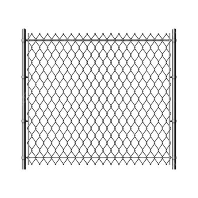 Galvanized PVC Coated Mesh Rolls Cyclone Wire Chainlink Fence Panels Chain Link Fence