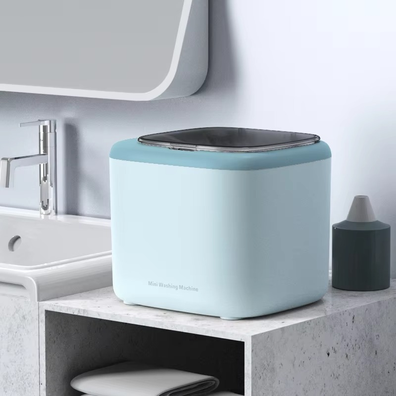 New Mini Portable Washer Top Loading 1kg Washing Machine with Hot Heating and Drying All-in-One Washer