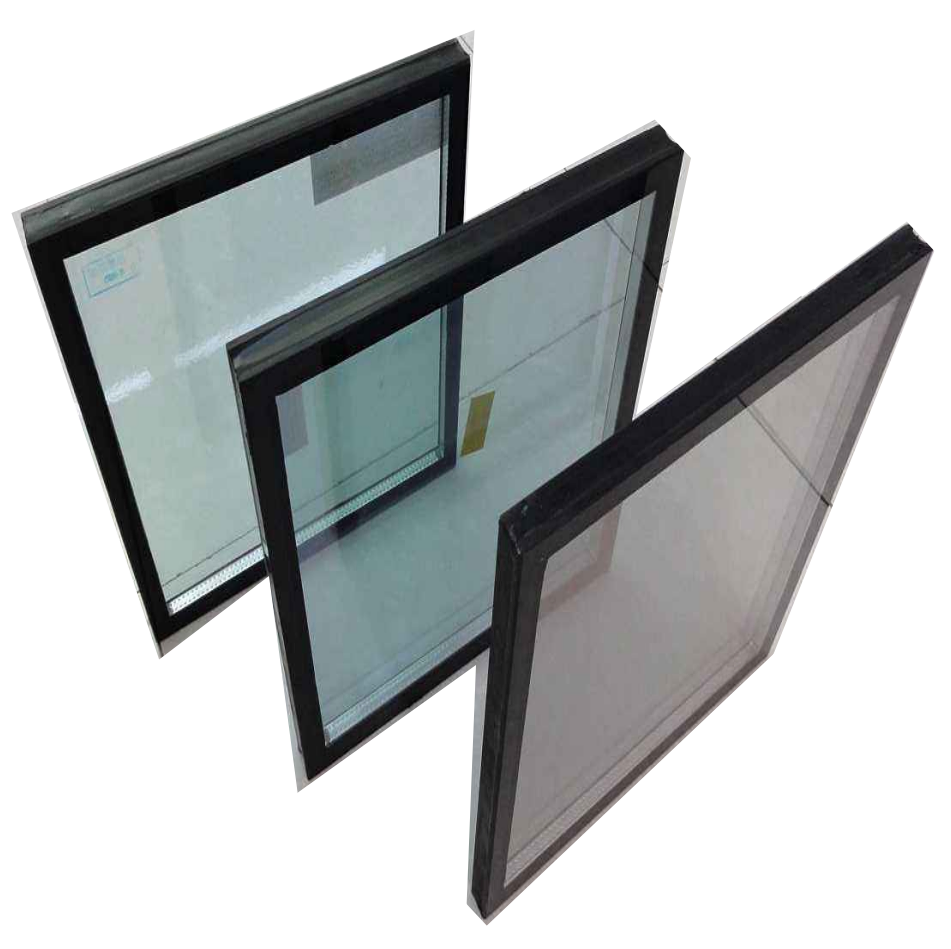 Triple Insulation Fireproof Glass Double Low-E Hollow Insulated Tempered Curtain Wall