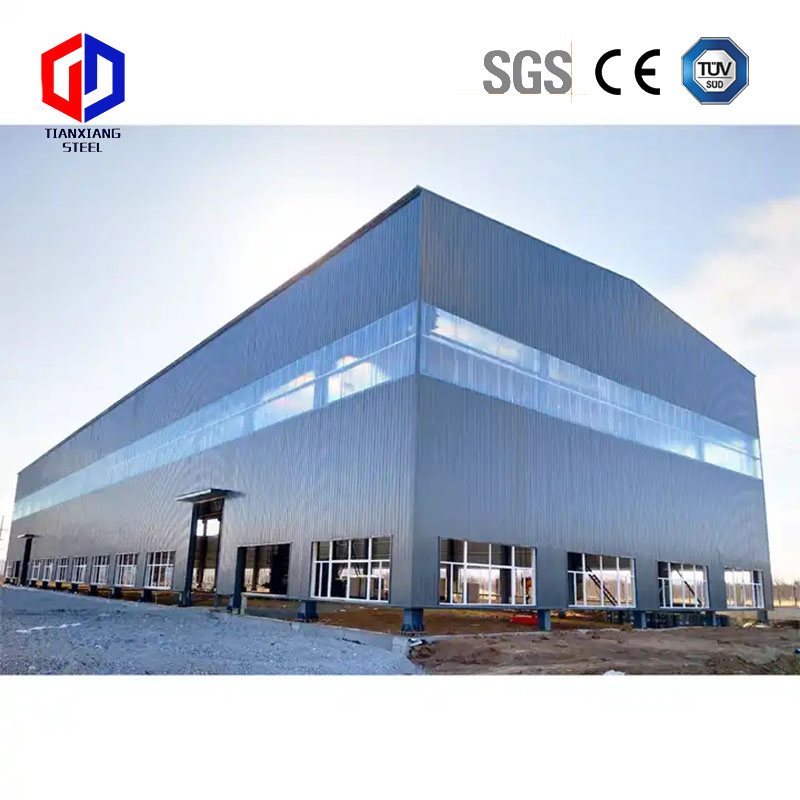 Heavy Structural Warehouse Prefabricated Prefab Garages Construction Profile Building Steel Structure Storage