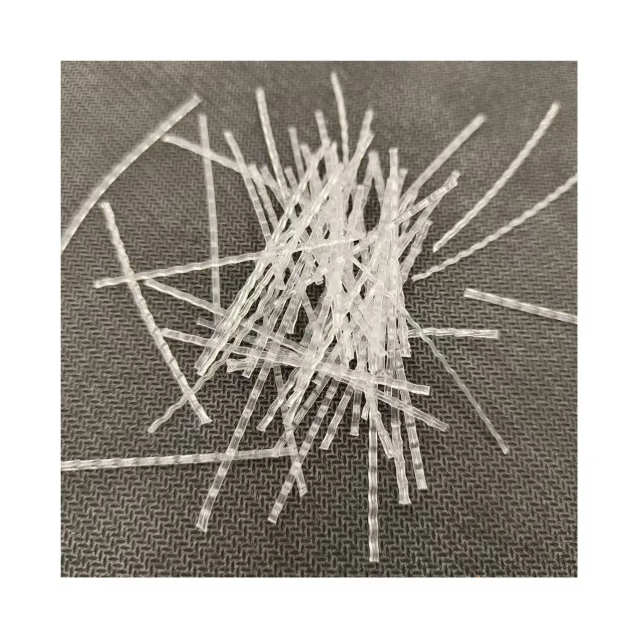 PP Fiber Macro Synthetic Fiber Reinforced Concrete Mortar Polypropylene Plastic Building Materials