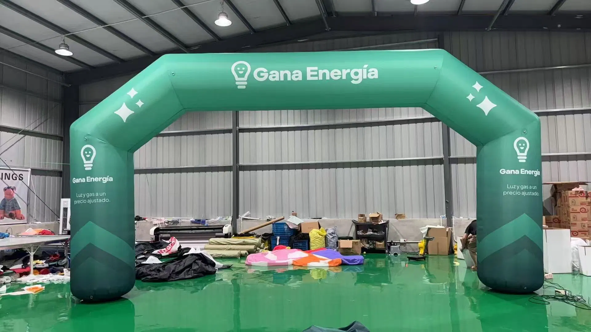 Wellcomer 20FT Inflatable Event Arch with Built-in Blower