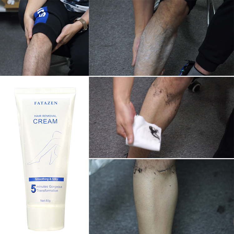 Mild Painless Hair Growth Inhibition Remove Dark Spots Smooth Hair Removal Cream